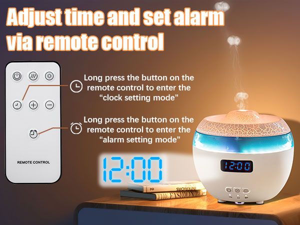 Diffuser con Reloj