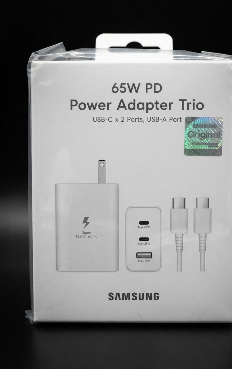 Samsung 65W Power Adapter Trio