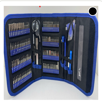 Juego de Desarmadores de Precision 145 en 1