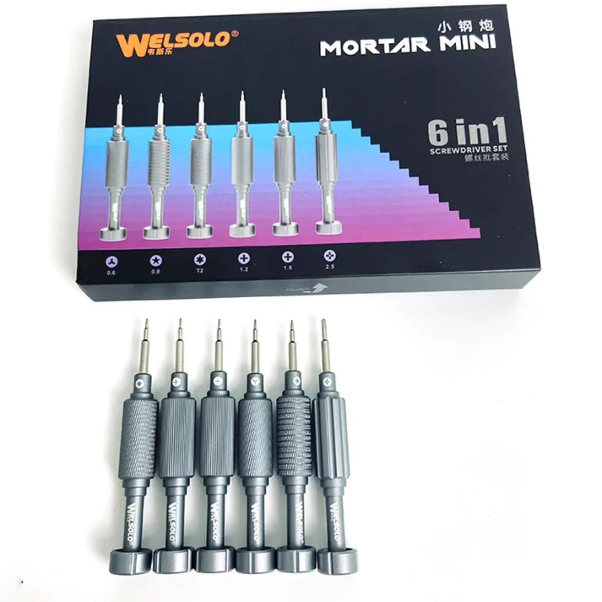 Welsolo Mortar Mini 6 in 1