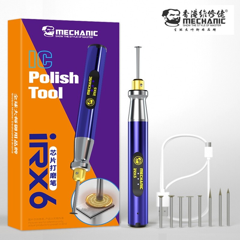 Mechanic iRX6 Pluma Eléctrica Profesional para Pulir
