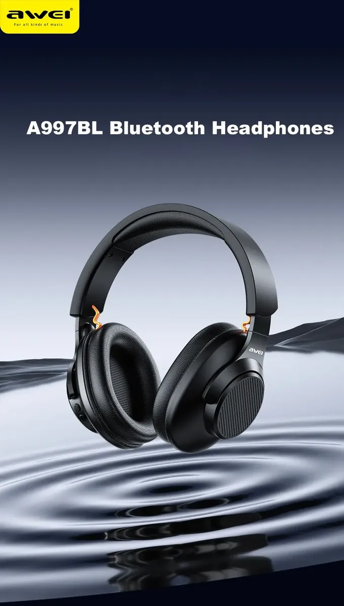Audífonos Bluetooth Inalámbricos Awei A997BL