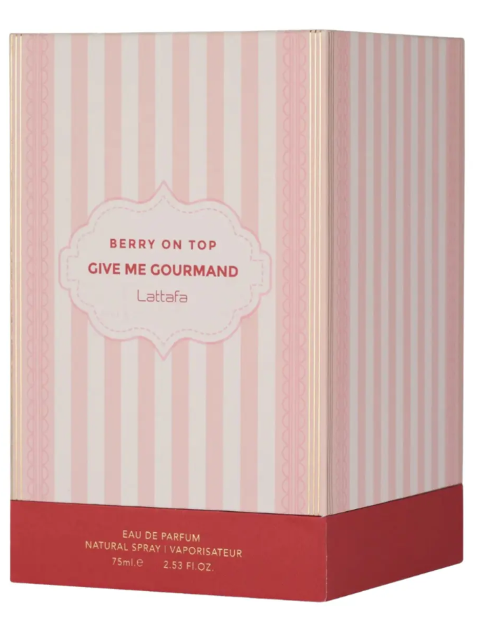 Perfume Lattafa Berry On Top Give Me Gourmand 
