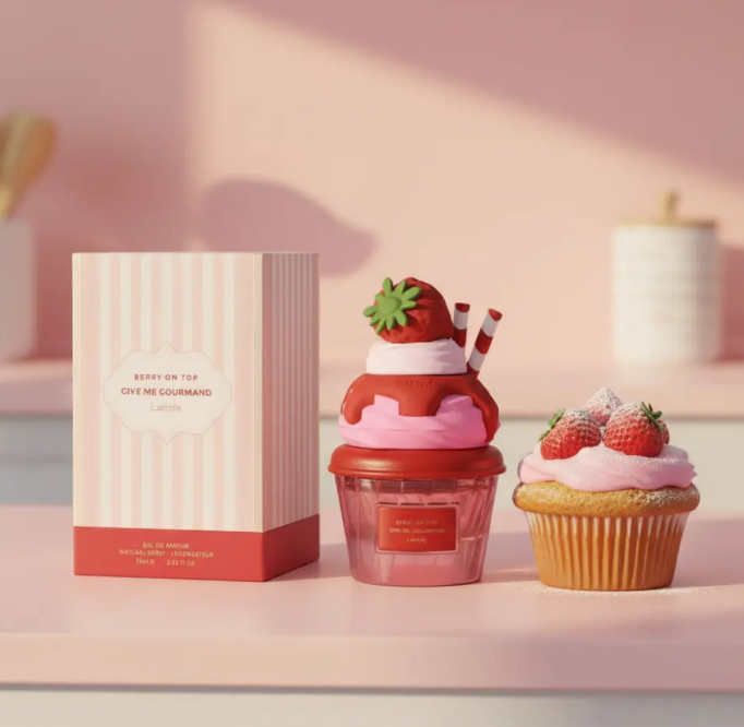 Perfume Lattafa Berry On Top Give Me Gourmand 