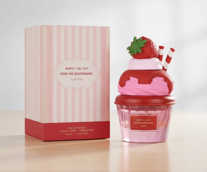 Perfume Lattafa Berry On Top Give Me Gourmand 